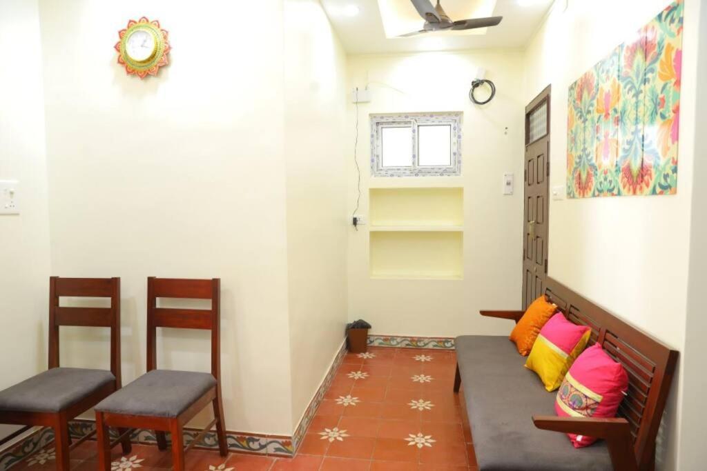 Heritage Home With 3 Bed/3 Bath With Kitchen In A Residential Neighborhood. Madurai Eksteriør billede