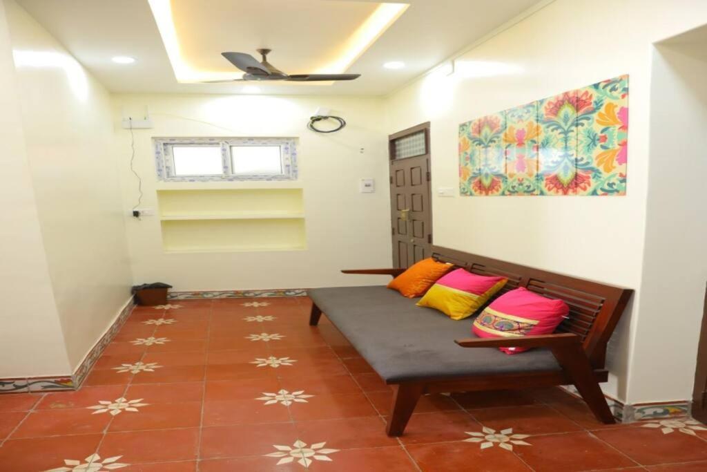 Heritage Home With 3 Bed/3 Bath With Kitchen In A Residential Neighborhood. Madurai Eksteriør billede